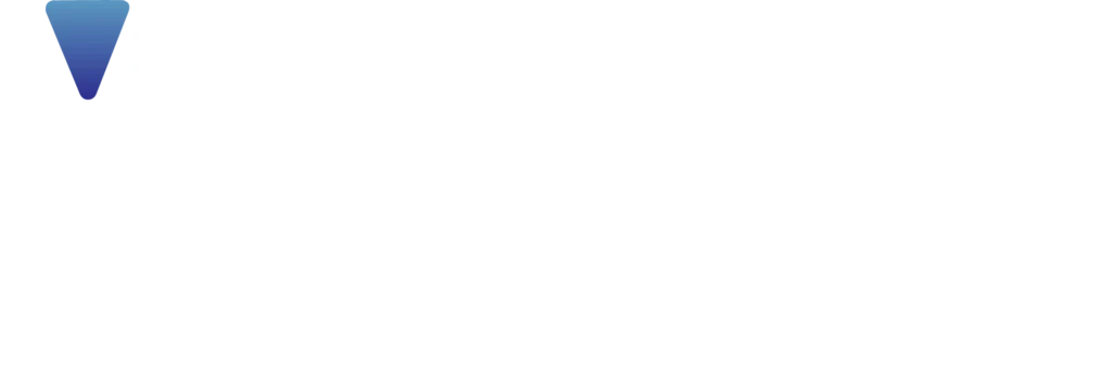 logo Vectem România - produse dermatocosmetice, alb