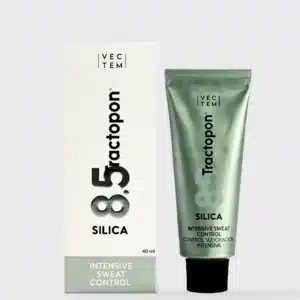 Tub din aluminiu 100% reciclat, cu cutie Tractopon Silica 8.5 cu cremă deodorantă și antiperspirantă